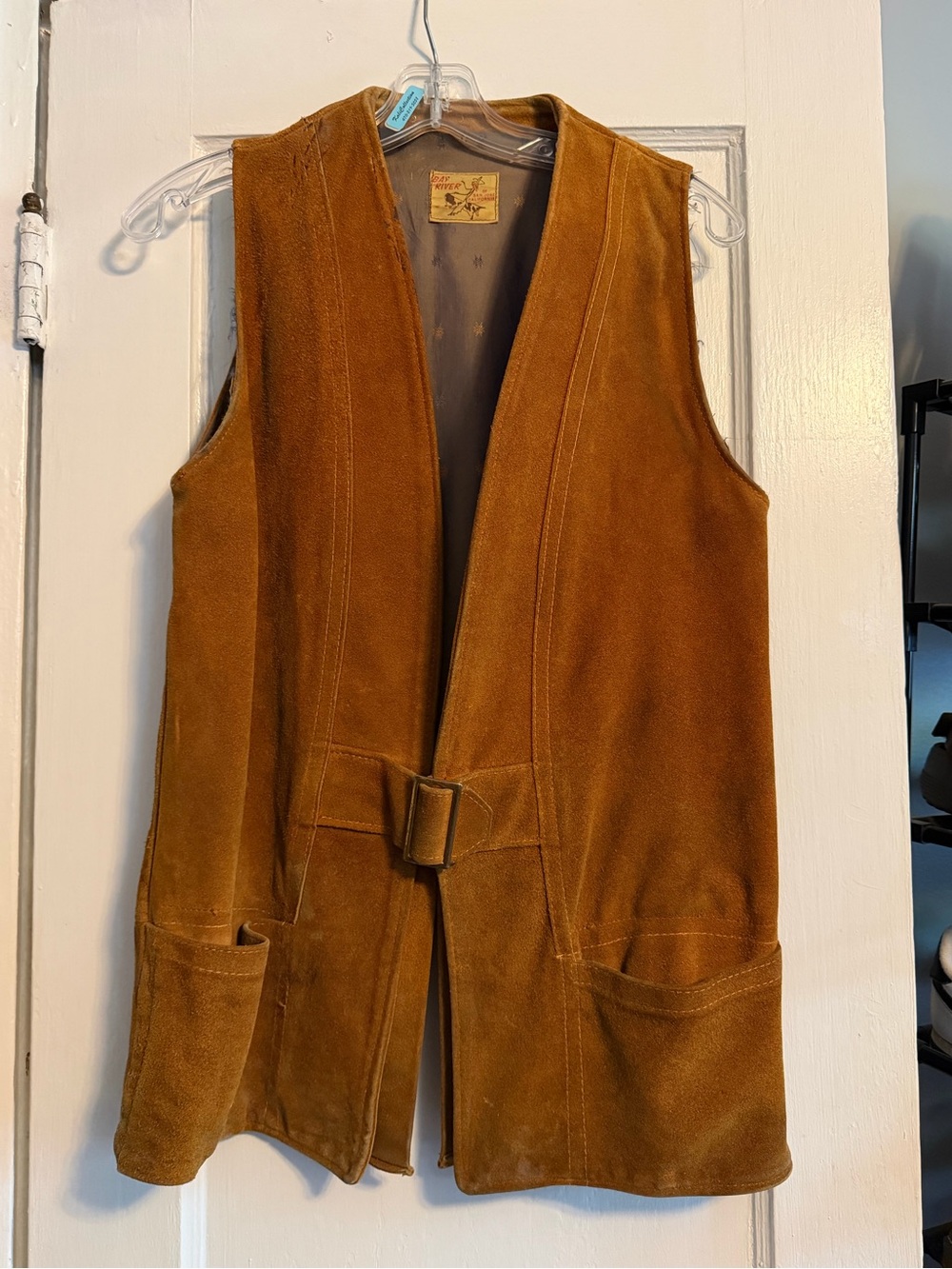 Rare VTG 50s/60s Suede Vest